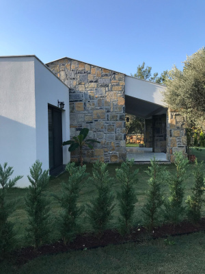 Kızılağaç - Taş Kaplama